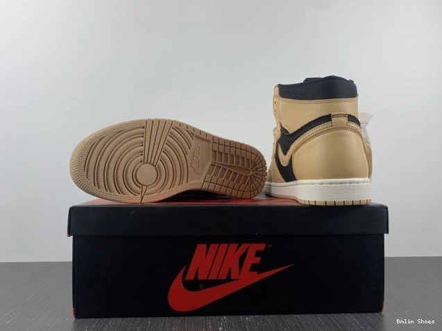 Bmlin Shoes 1 High OG Heirloom Jordan Air 555088-202 0825